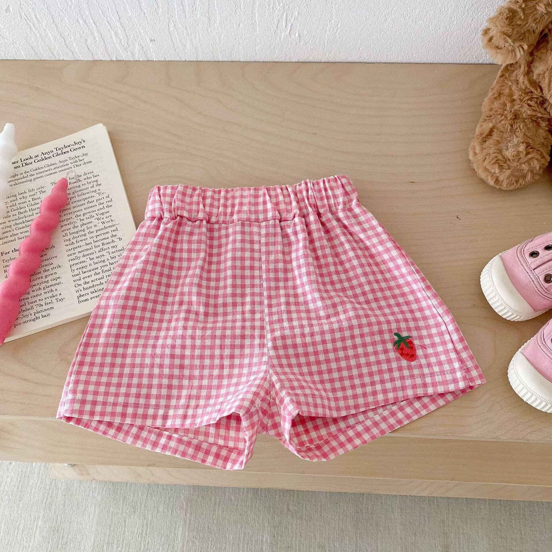 FADOBABY Girls Summer Outfit Cute Toddler Short Sleeve T-Shirt and Shorts Two-Piece Set 18